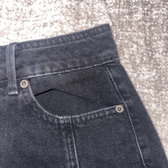 American Eagle Black Mini Skirt Size 4 - Picture 3 of 7